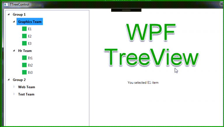 treeview wpf example