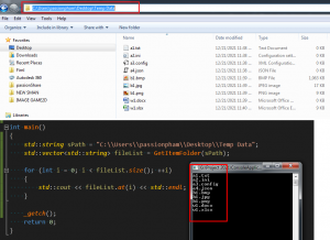 C++ Code Sample: Get Total Items in Folder